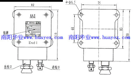 BHD2-10/127-2T 礦用隔爆型低壓電纜接線盒