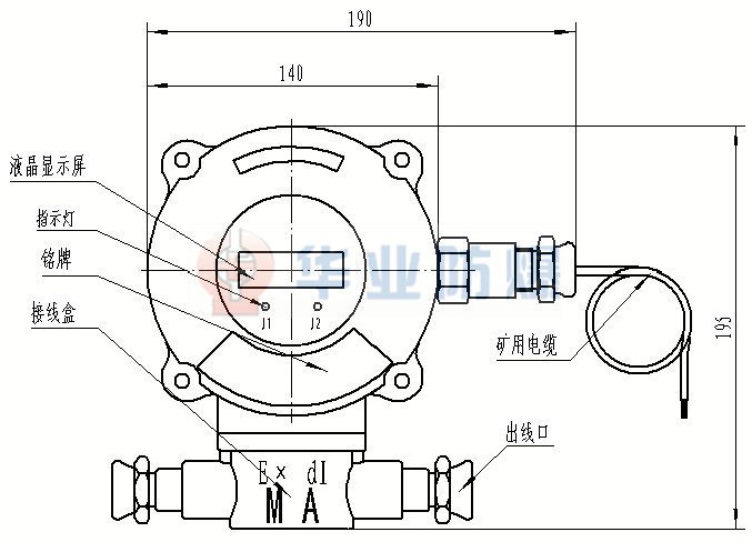 YBD200礦用隔爆型溫度巡檢儀