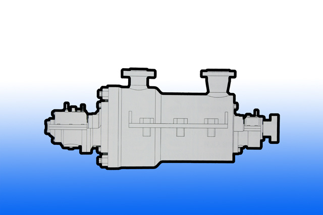 Double Shell Multistage Centrifugal Pump（medium open structure）