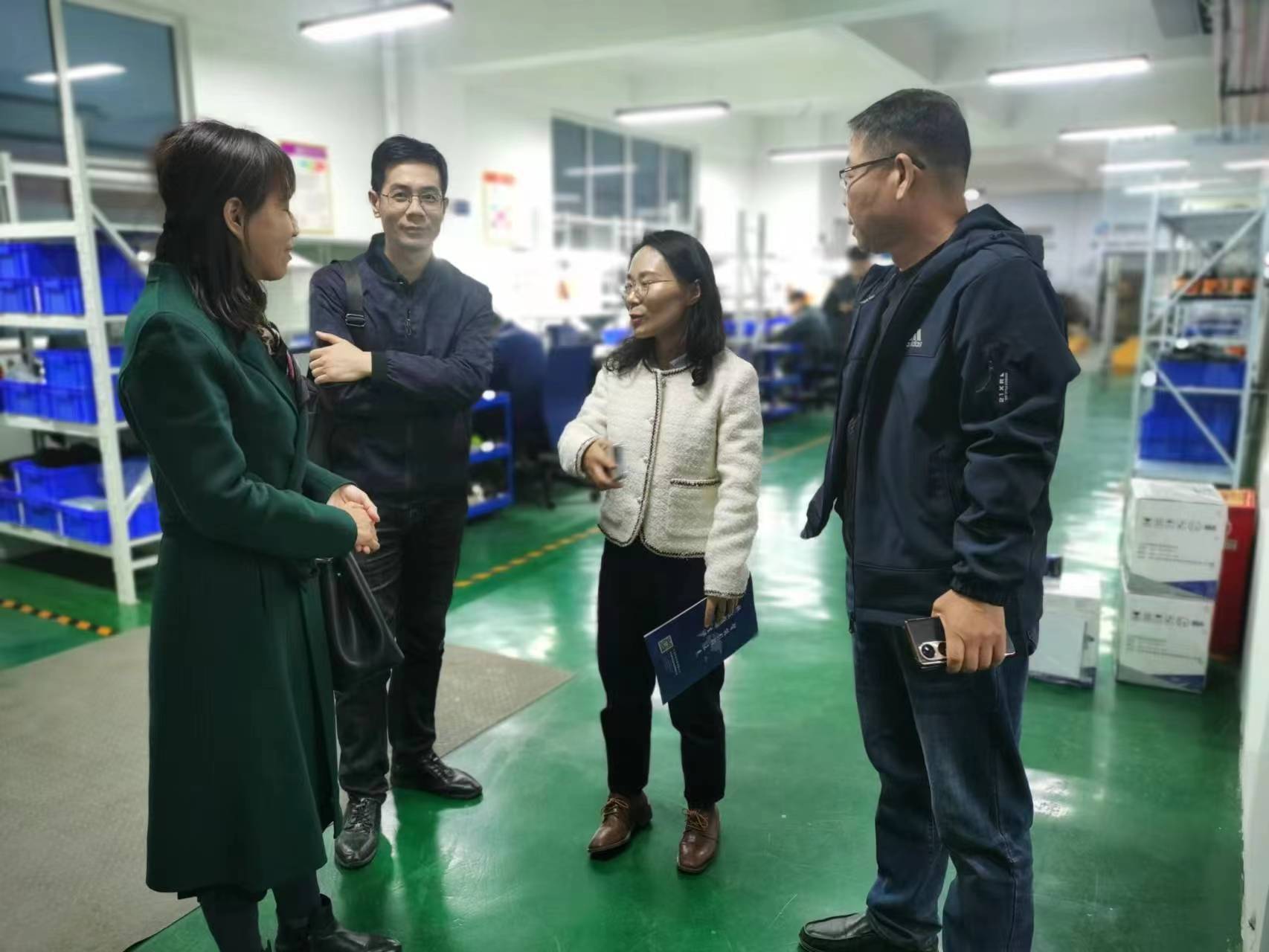 工信局考察企業(yè)