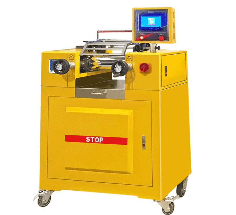 Lab two roll mill lab two roll mill dongguan baopin precision