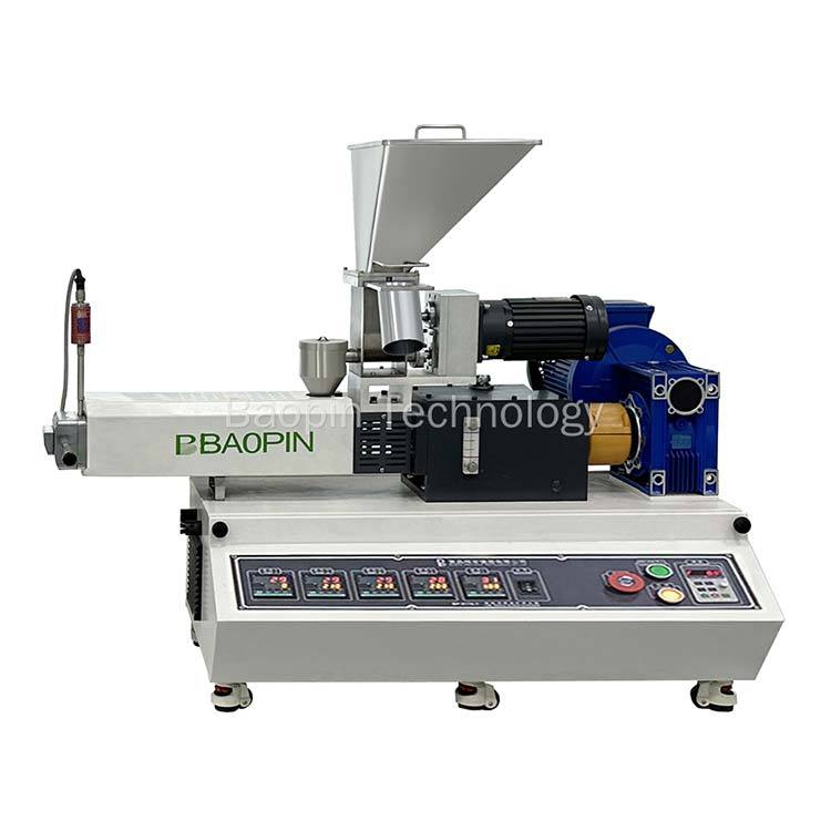 Table top twin screw extruder instrument type