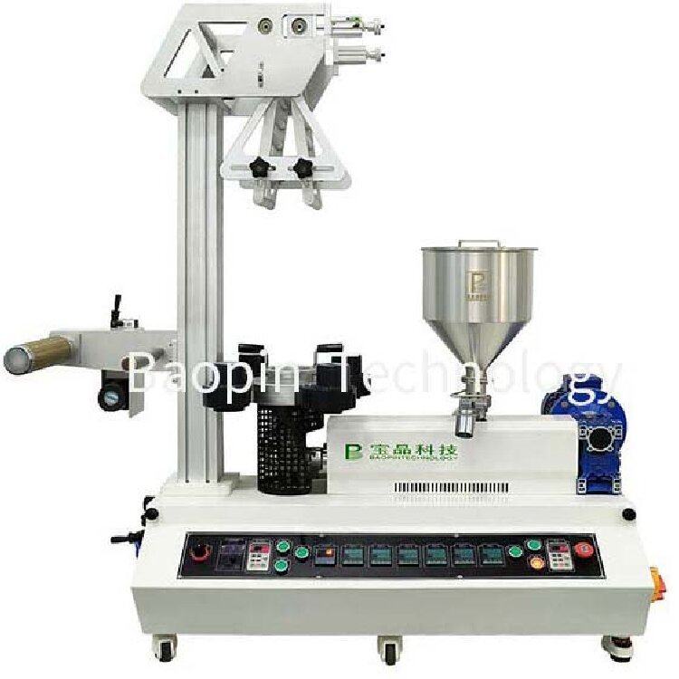 Tabletop film blowing machine instrument type