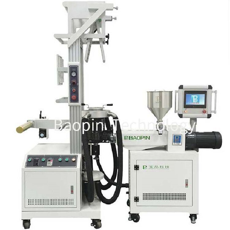 Experimental film blowing machine PLC program controlled type