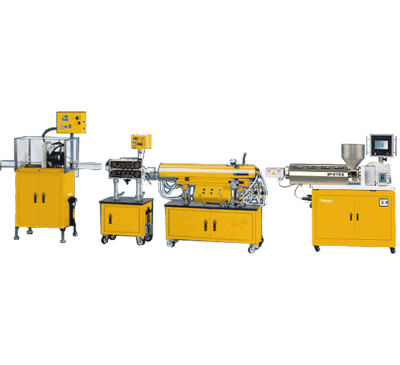 Lab Small Plastic Profile Extrusion Line