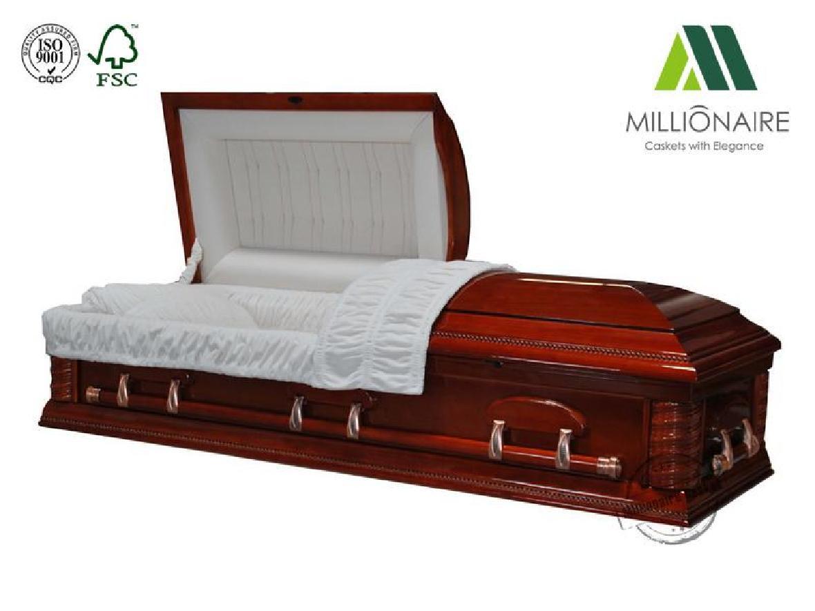 #010C Veneer Casket-Nantong Millionaire Casket Co.,Ltd.