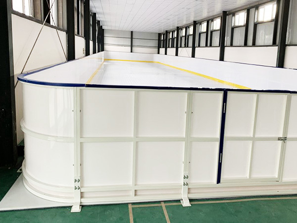 synthetic ice rink system