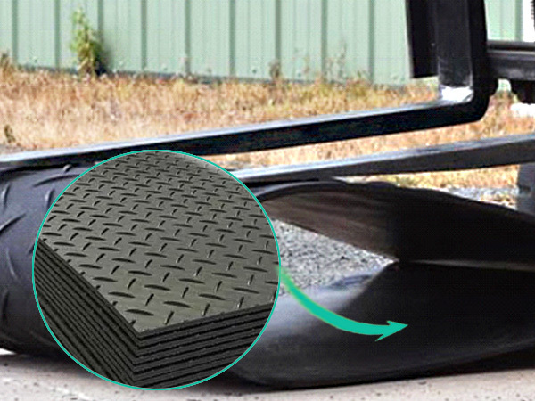 重型机械路面保护垫环保材料临时路基板HDPE