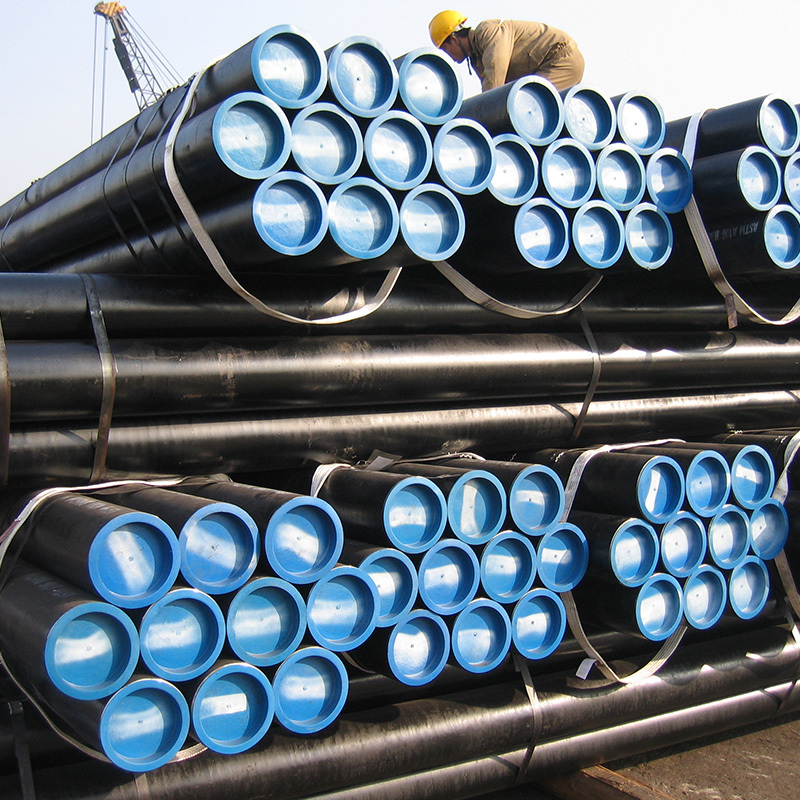 Seamless Pipe with blue cap