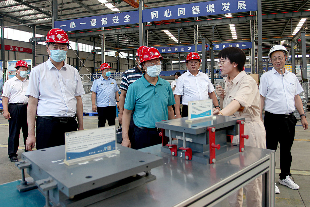 Leaders of Hebei market supervision bureau came to serve the front line