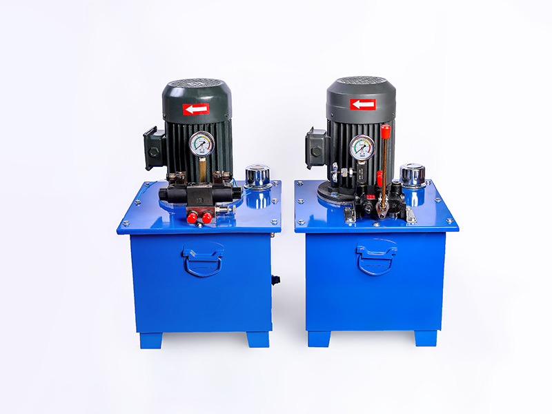 Complete assembly of hydraulic pump station