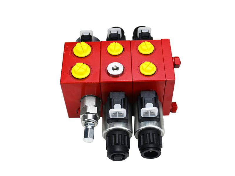 Electromagnetic multi-way valve hydraulic distributor DC-D50 multi-way electromagnetic reversing valve distributor two-way control valve