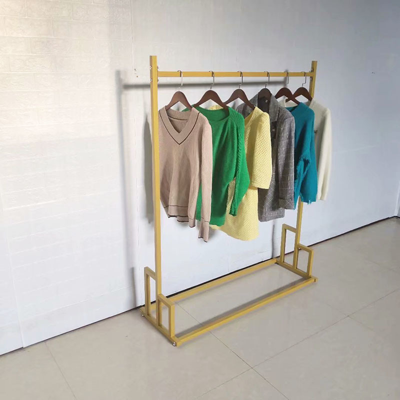 简约支架黑色展示架服装店夹具