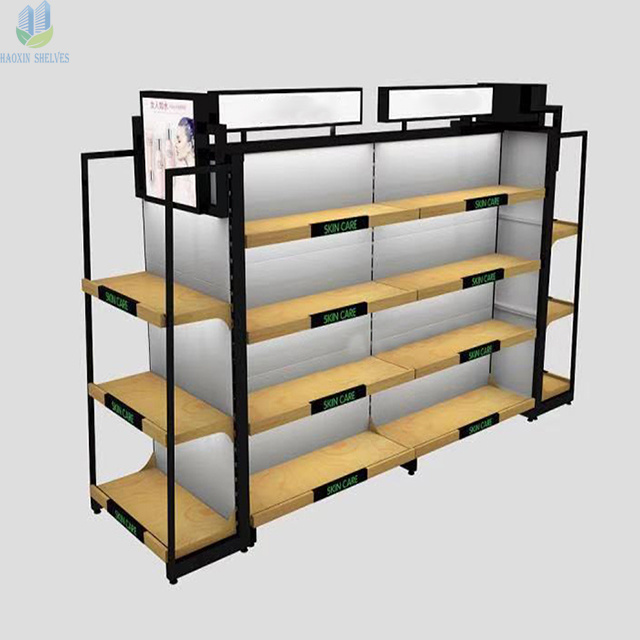 Cosmetics double-sided display cabinet
