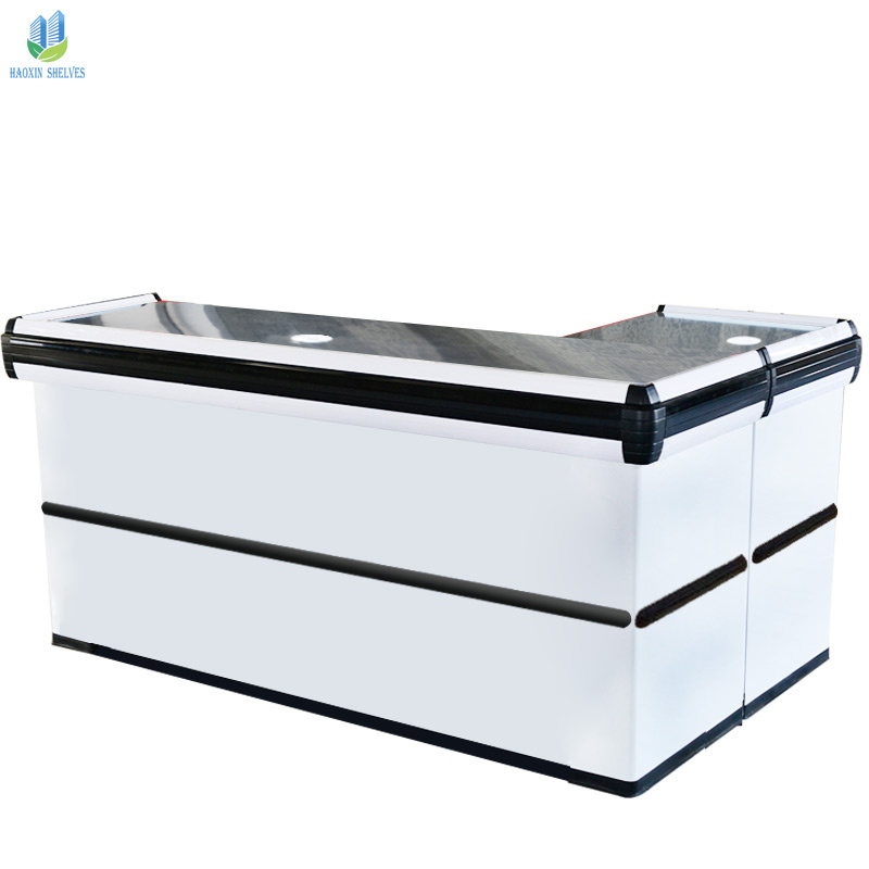 High quality checkout counters convenience bill counter machine cash supermarket cash counter