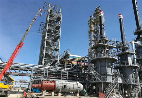 新疆超源化工有限公司20万吨年白油加氢装置烟 气脱硫项目.