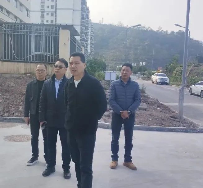 绥江县委书记苏世攀调研公司绥江片区项目_云南建投第十建设有限公司