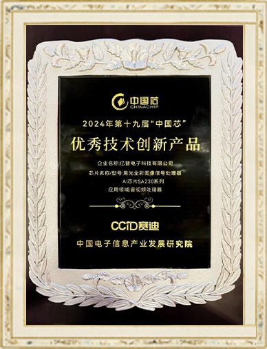 the 19th "China Chip" Award