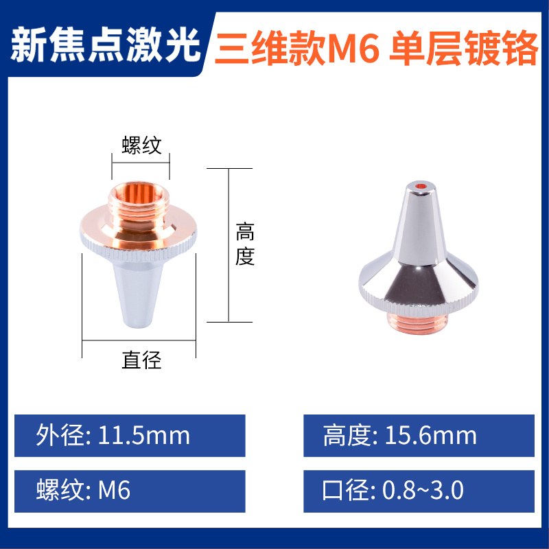 三维款M5/M6/M8喷嘴