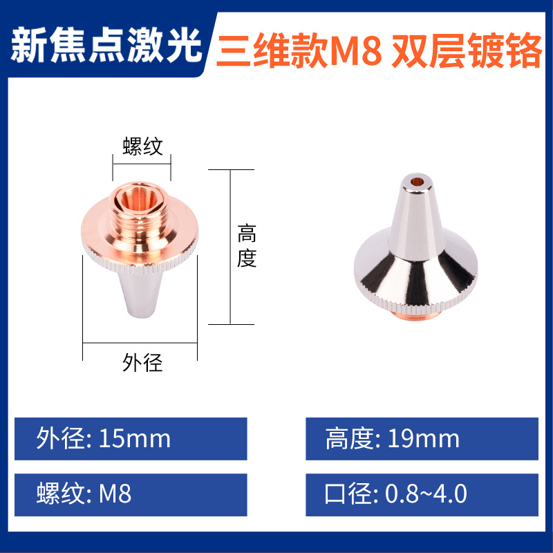 三维款M5/M6/M8喷嘴