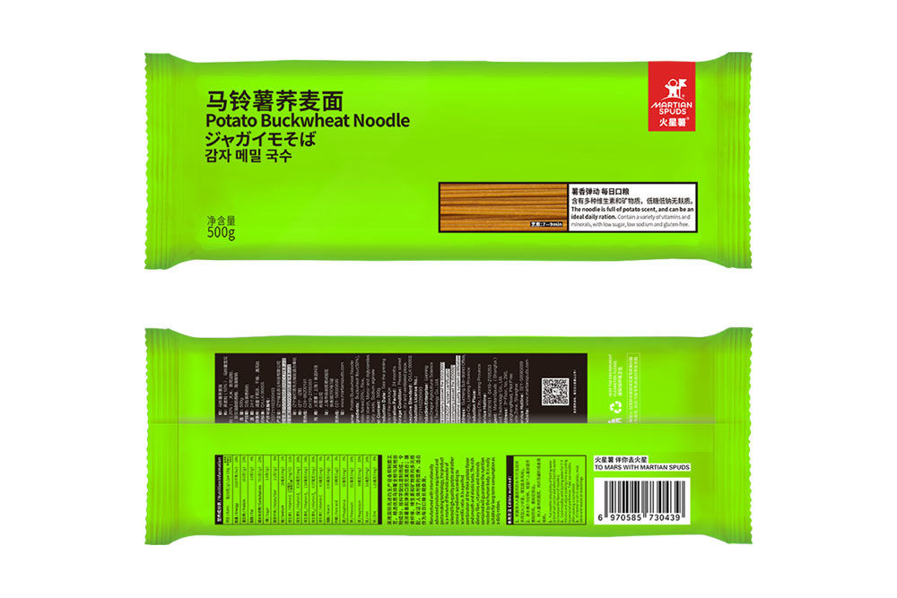 马铃薯荞麦面500g