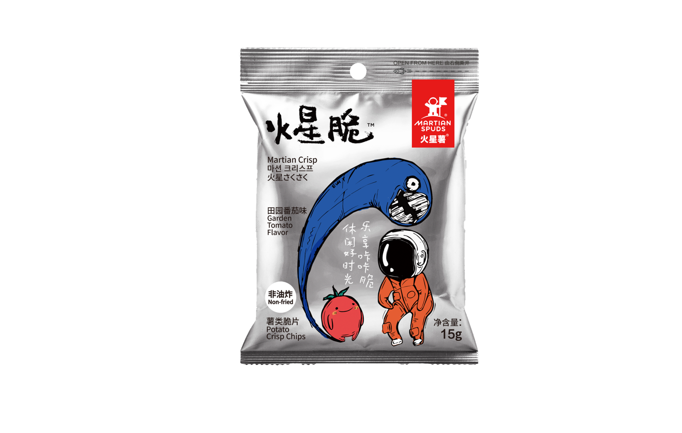 火星脆田园番茄味