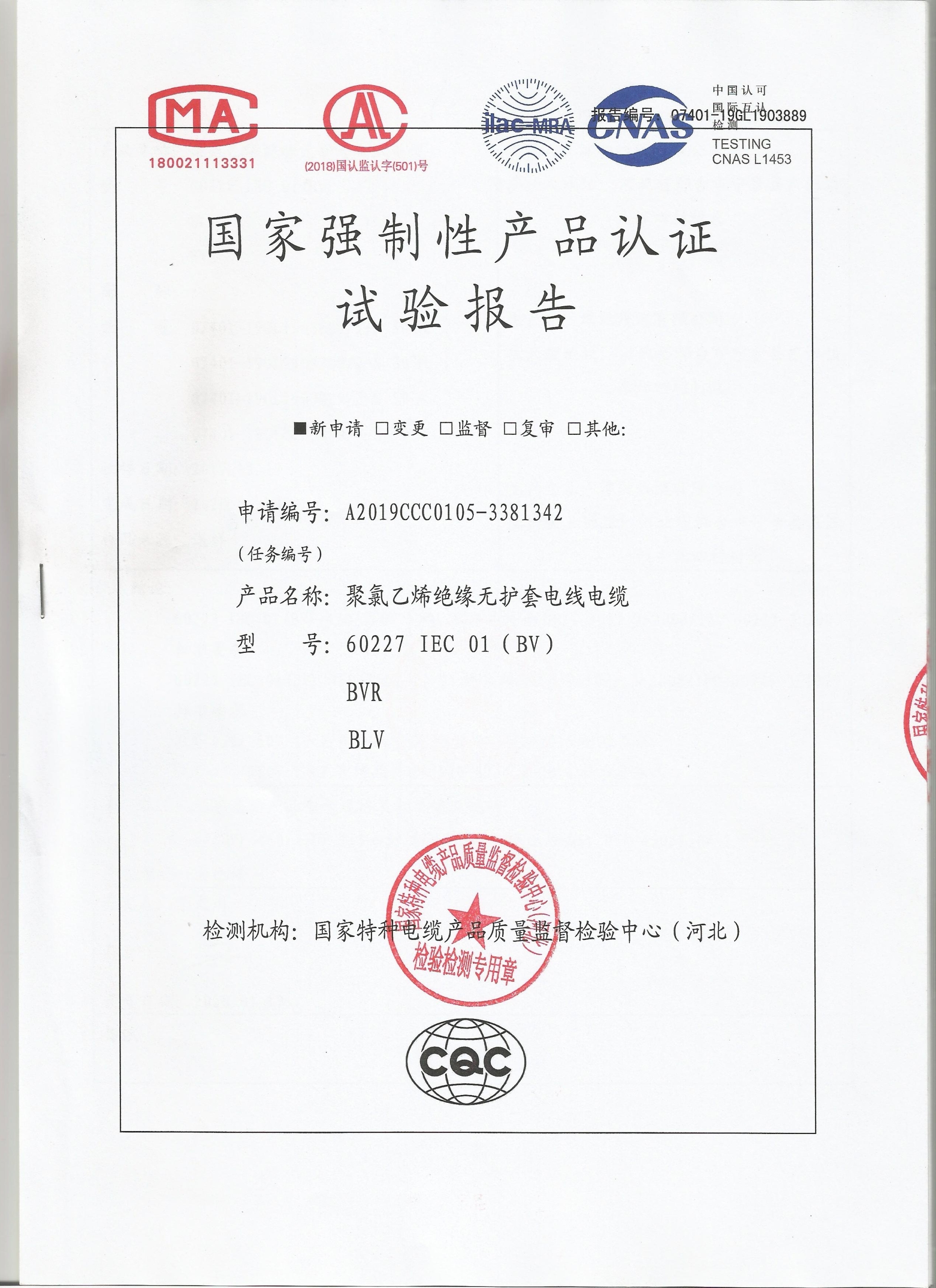 檢驗報告