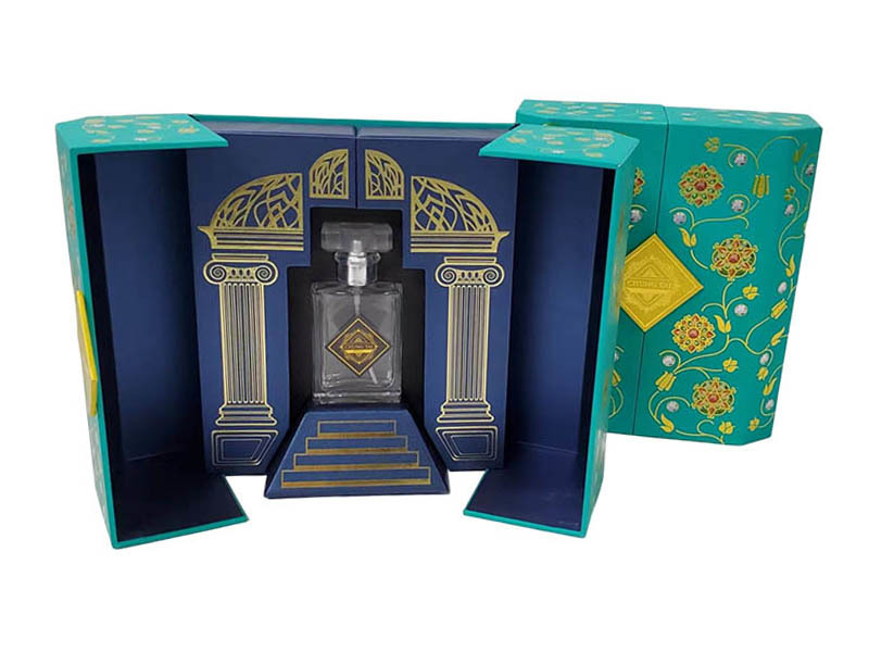 Dual-door perfume box
