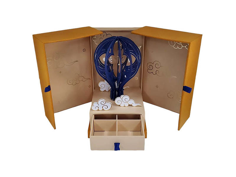 Dual-door gift box
