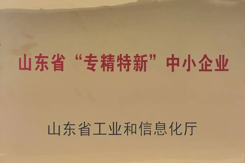 山东省“专精特新”中小企业