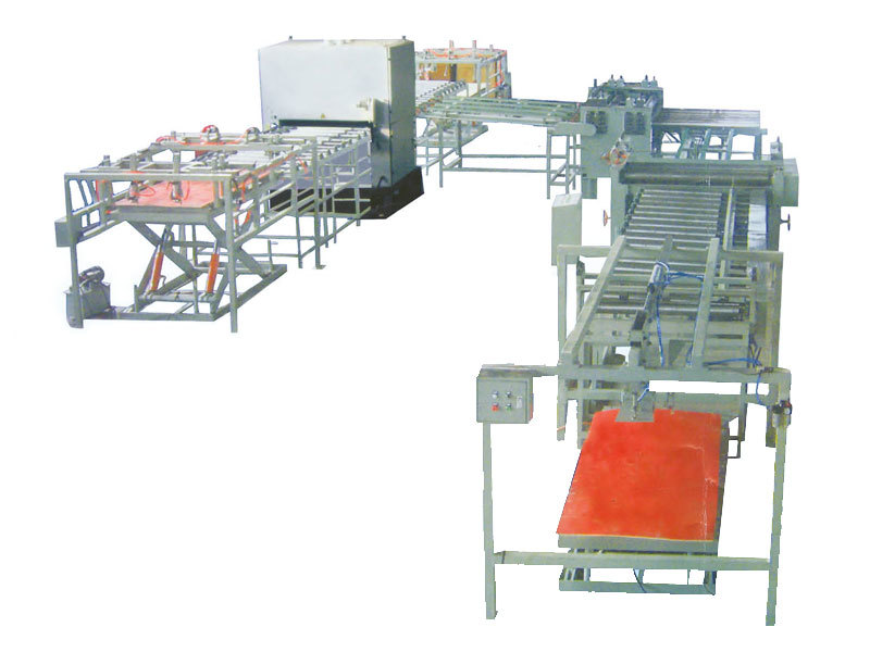 High-Speed Edge Sawing And Sanding Production Line