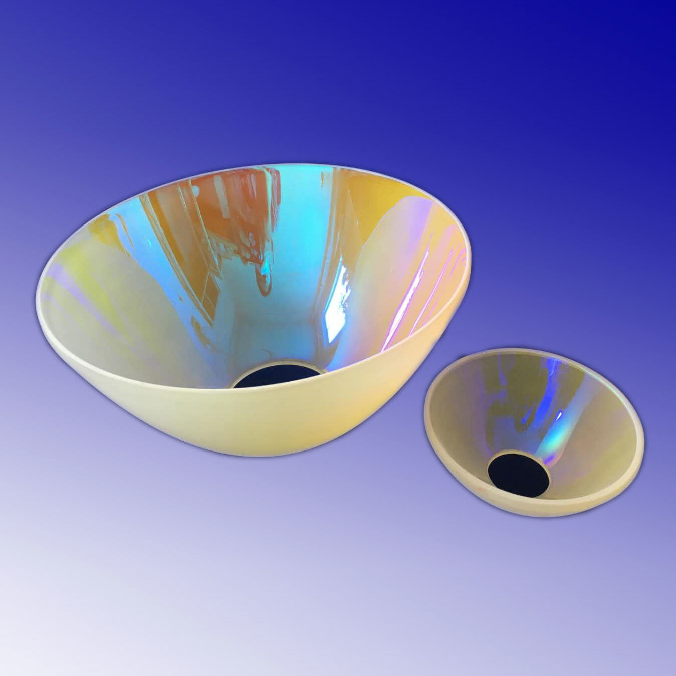Lithography machine lamp bowl, curved mirror, spherical mirror, compound glasses, convex lens, flat UV mirror