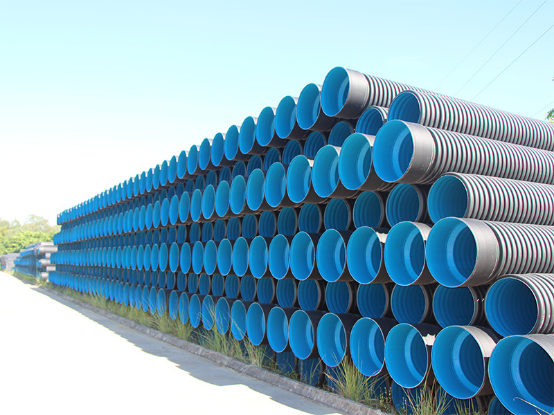High Density Polyethylene (HDPE) Double Wall Corrugated Pipe