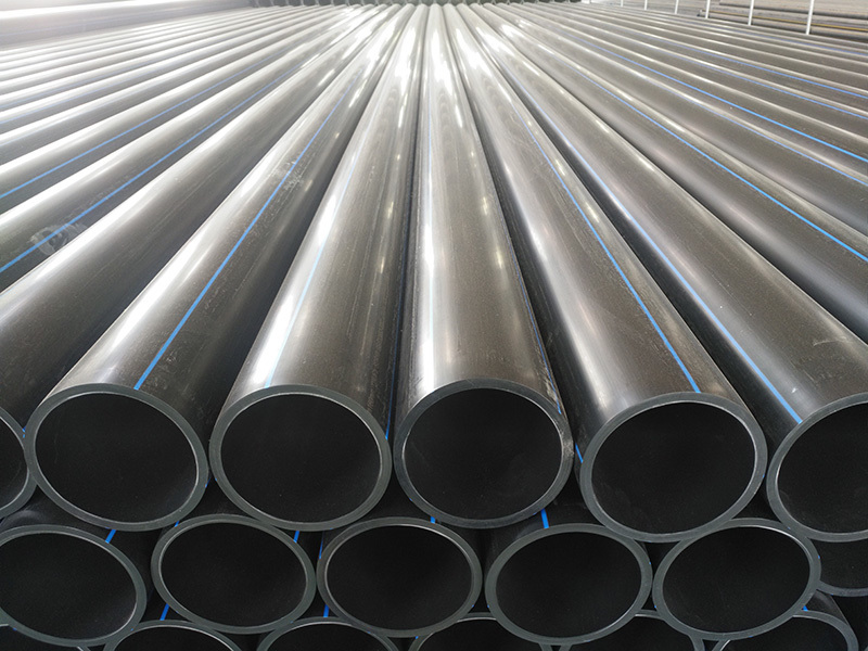 Polyethylene (PE) piping for water supply