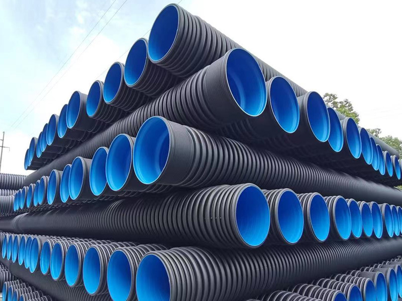 High Density Polyethylene (HDPE) Double Wall Corrugated Pipe