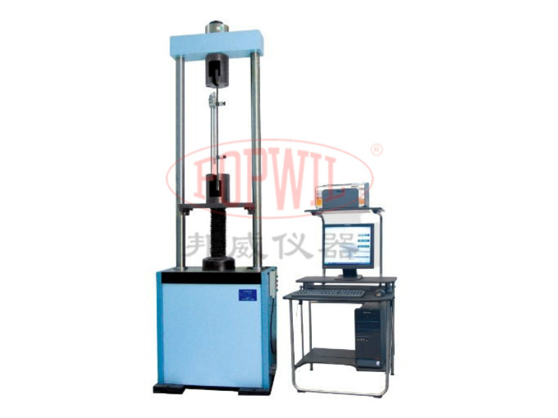 Microcomputer-controlled steel strand relaxation testing machine
