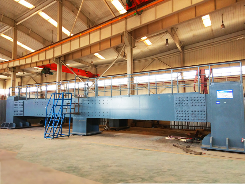 Microcomputer control electro -hydraulic servo sleeper stretch test system