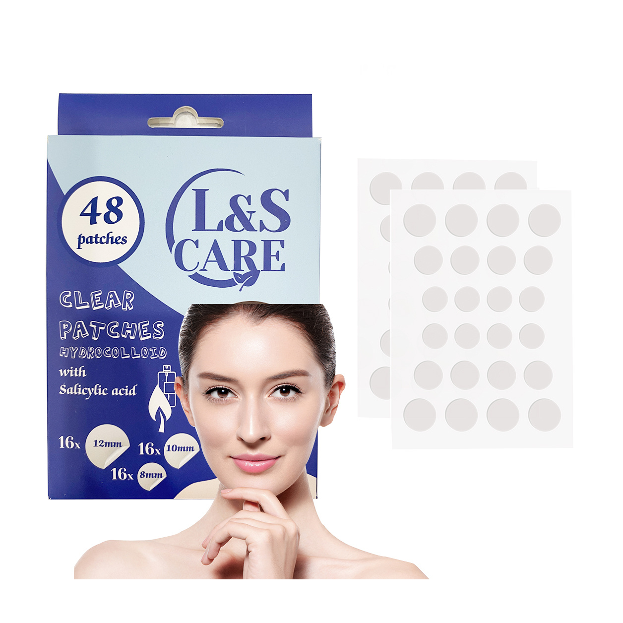 24 dots most popular clear Acne pimple patch