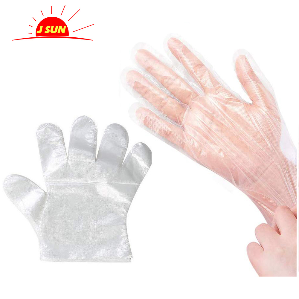 Disposable daily use household PE gloves