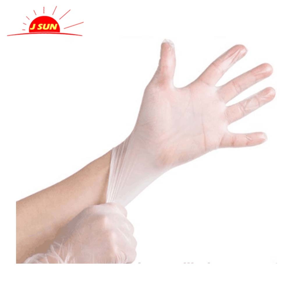 PVC glove for examination and medical