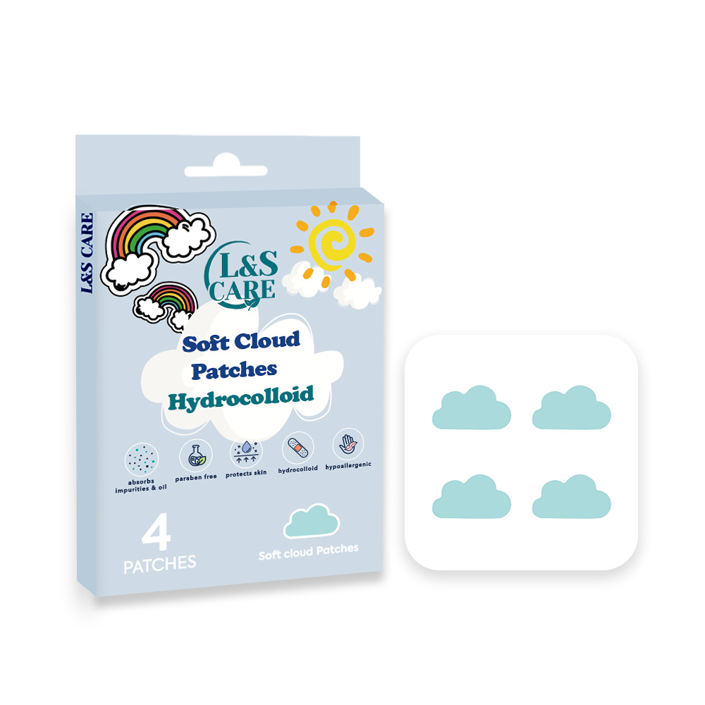 4Dots 14mm blue cloud Acne Pimple Patches