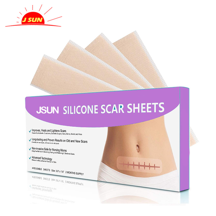 Silicone Scar Sheet surgical burning Scar Removal Sheet Soften