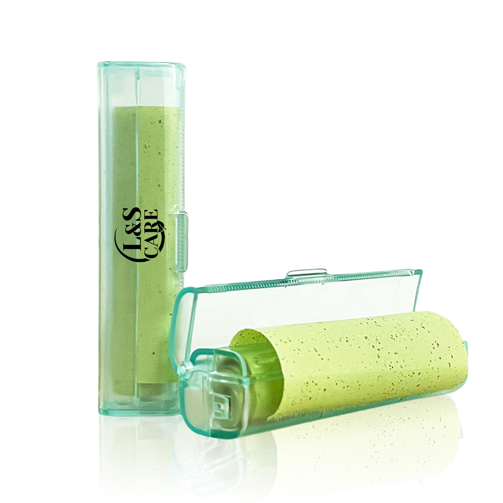 Oil blotting paper roll with green tea