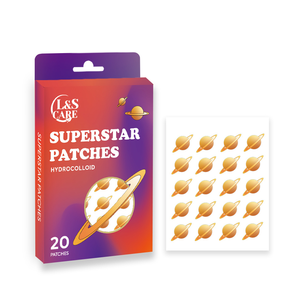 20 patches 14mm golden Acne Pimple Patches