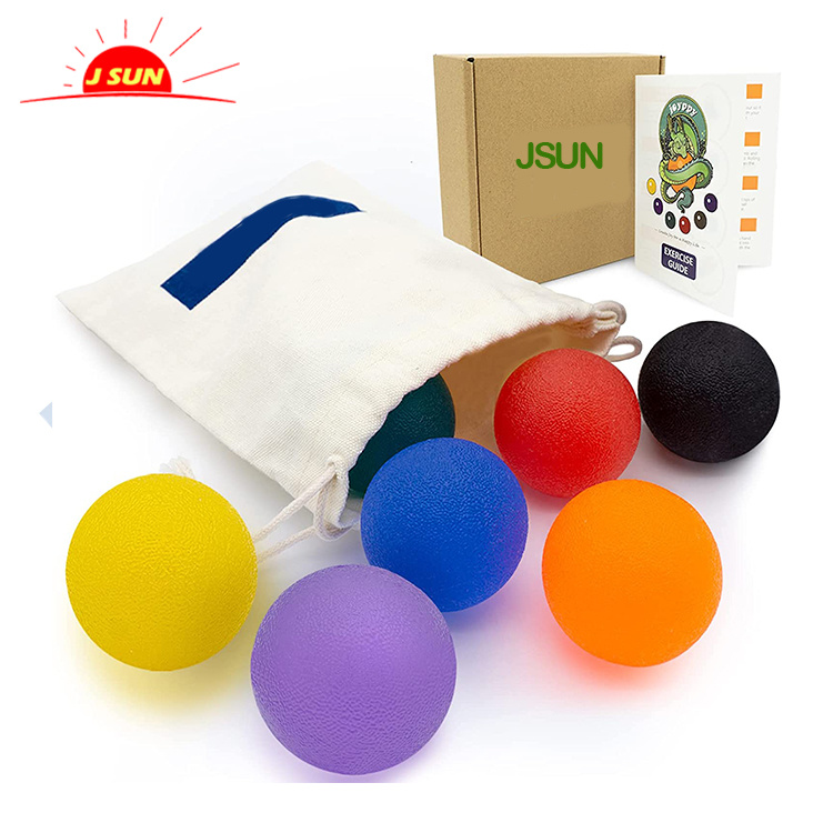 Hand Exercise Balls Stress Balls for Adults & Kids hand squeez therapy ball