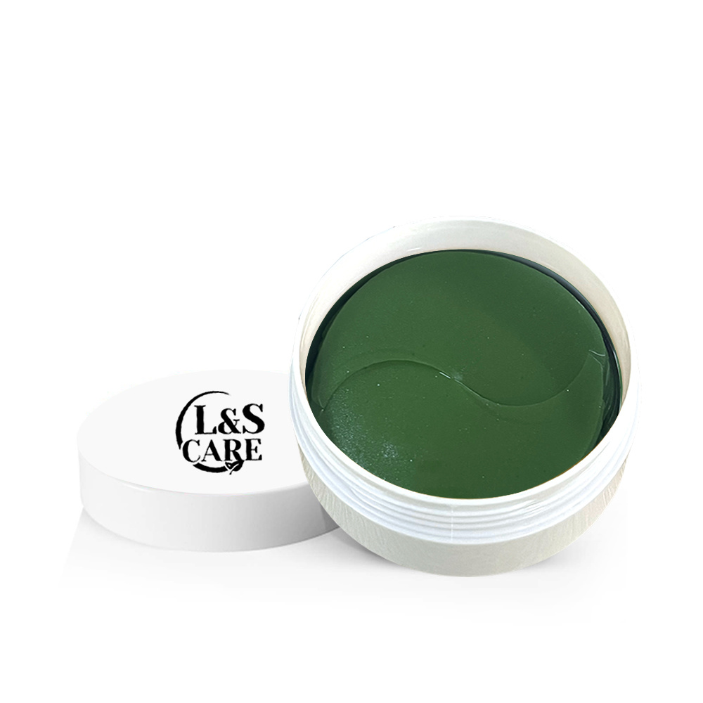 Green tea Collagen under eye mask plastic case pack