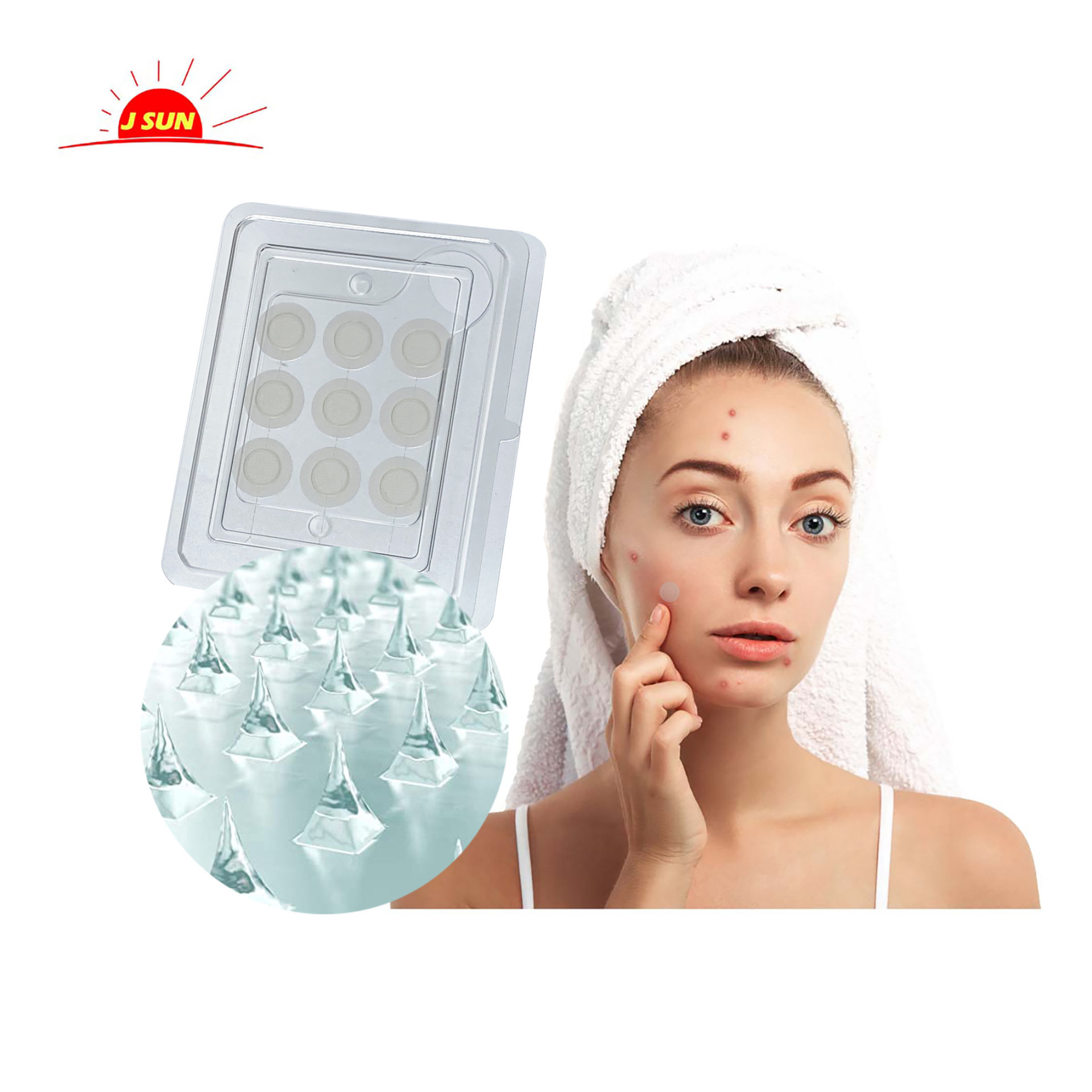 Microneedle acne Patch