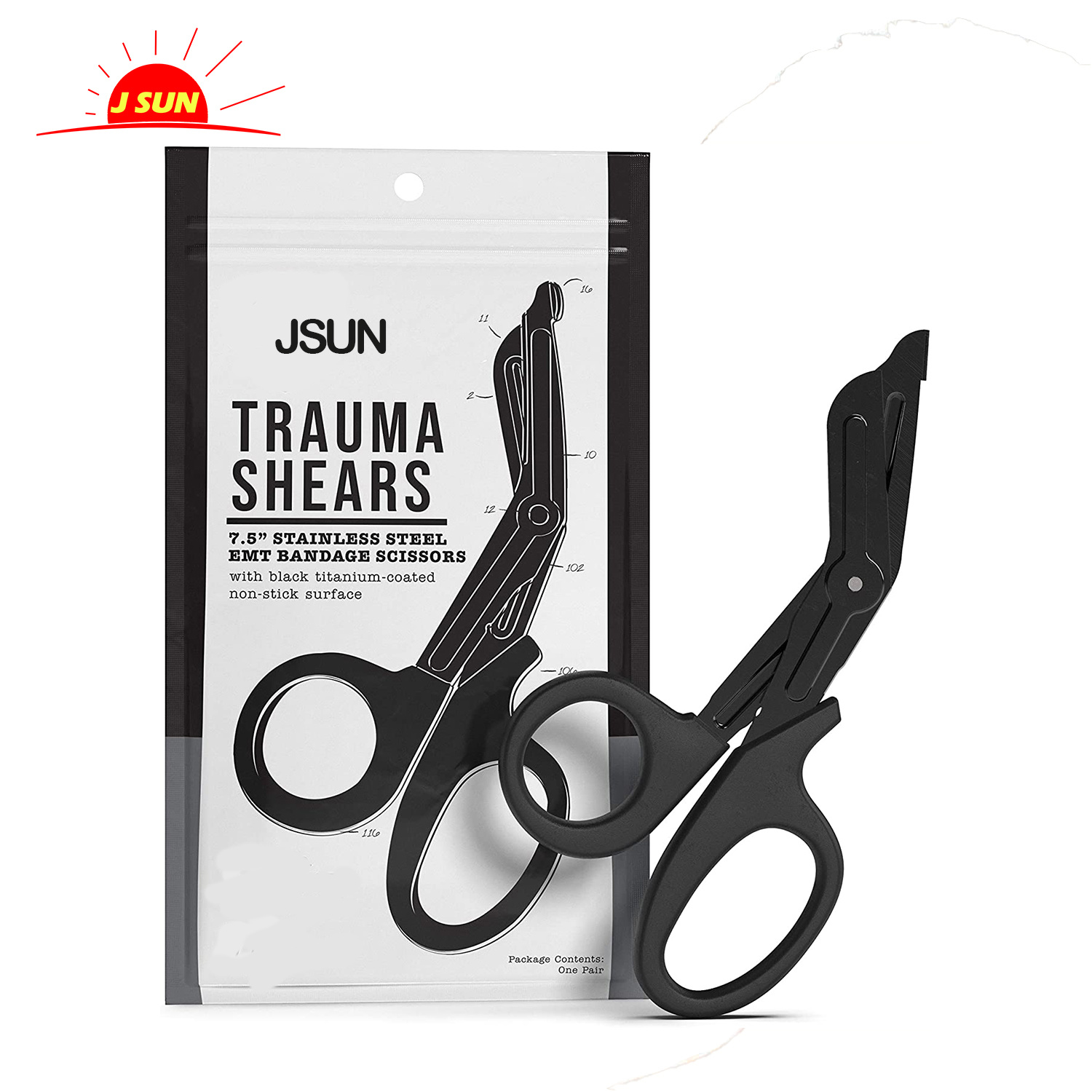 China suppliers medical bandage scissors trauma shears