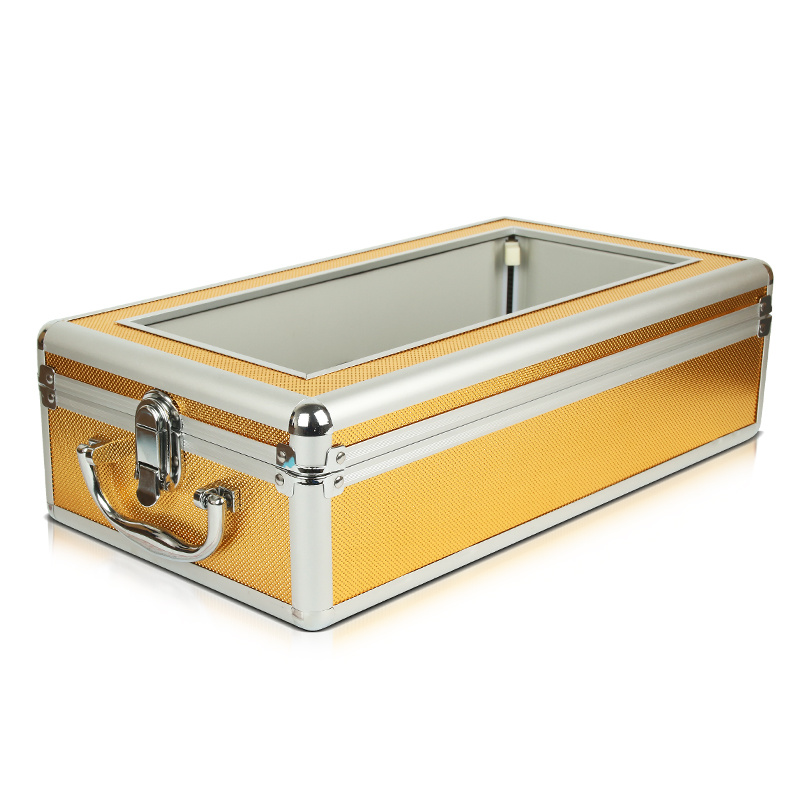 Aluminum T-clip shoe cover dispenser