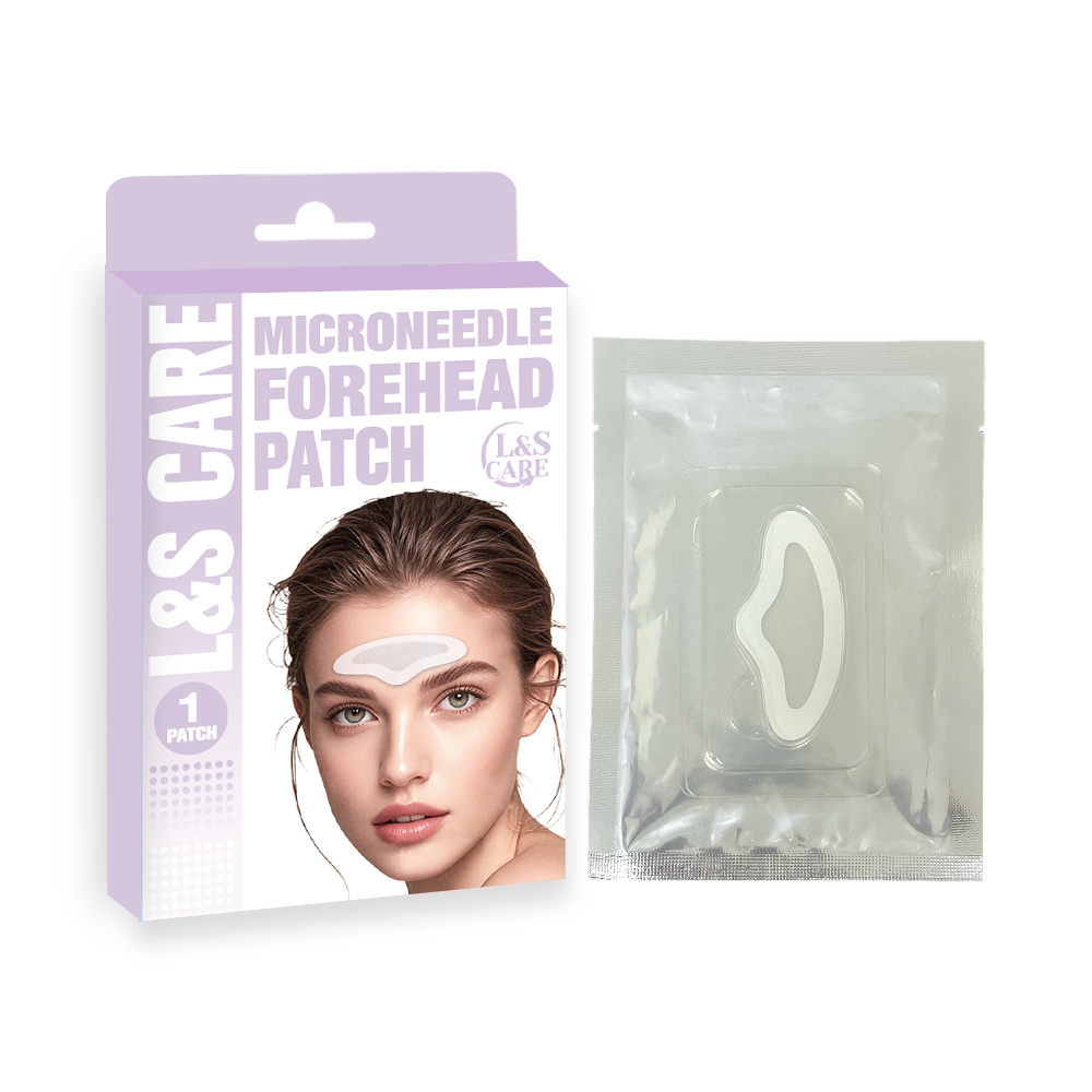 Microneedle Forehead Patch -Anti-Wrinkle Patches for Overnight Facial Lines Smoothing & Skin Firming - Wrinkles Treatment